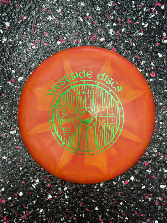 Westside Discs / BT Hard Burst Shield / Red/Yellow / | 3/3/0/1