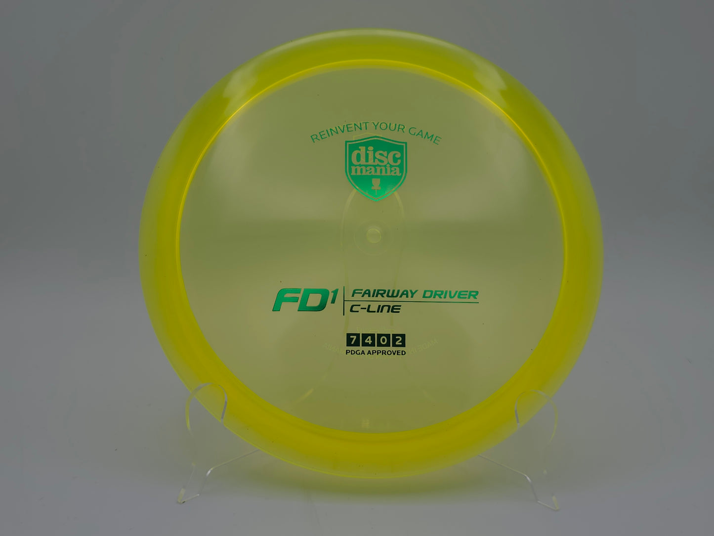 Discmania / C-Line FD1 / Yellow / | 7/4/0/2