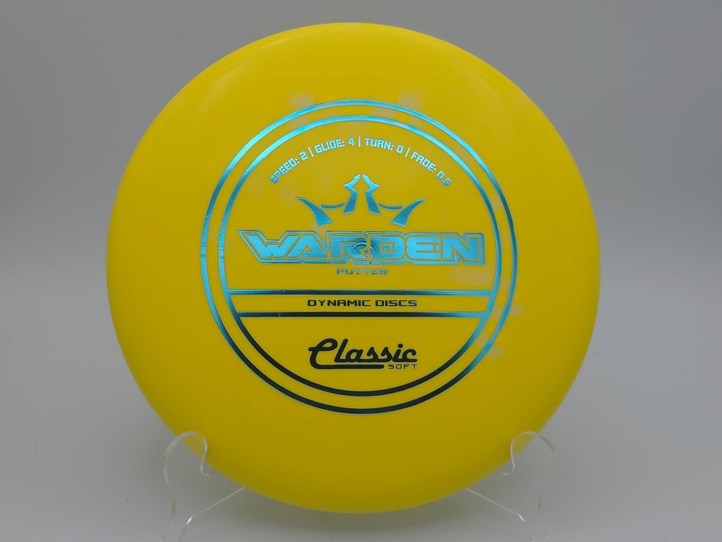 Dynamic Discs Warden / Yellow / Classic Soft | 2/4/0/0.5