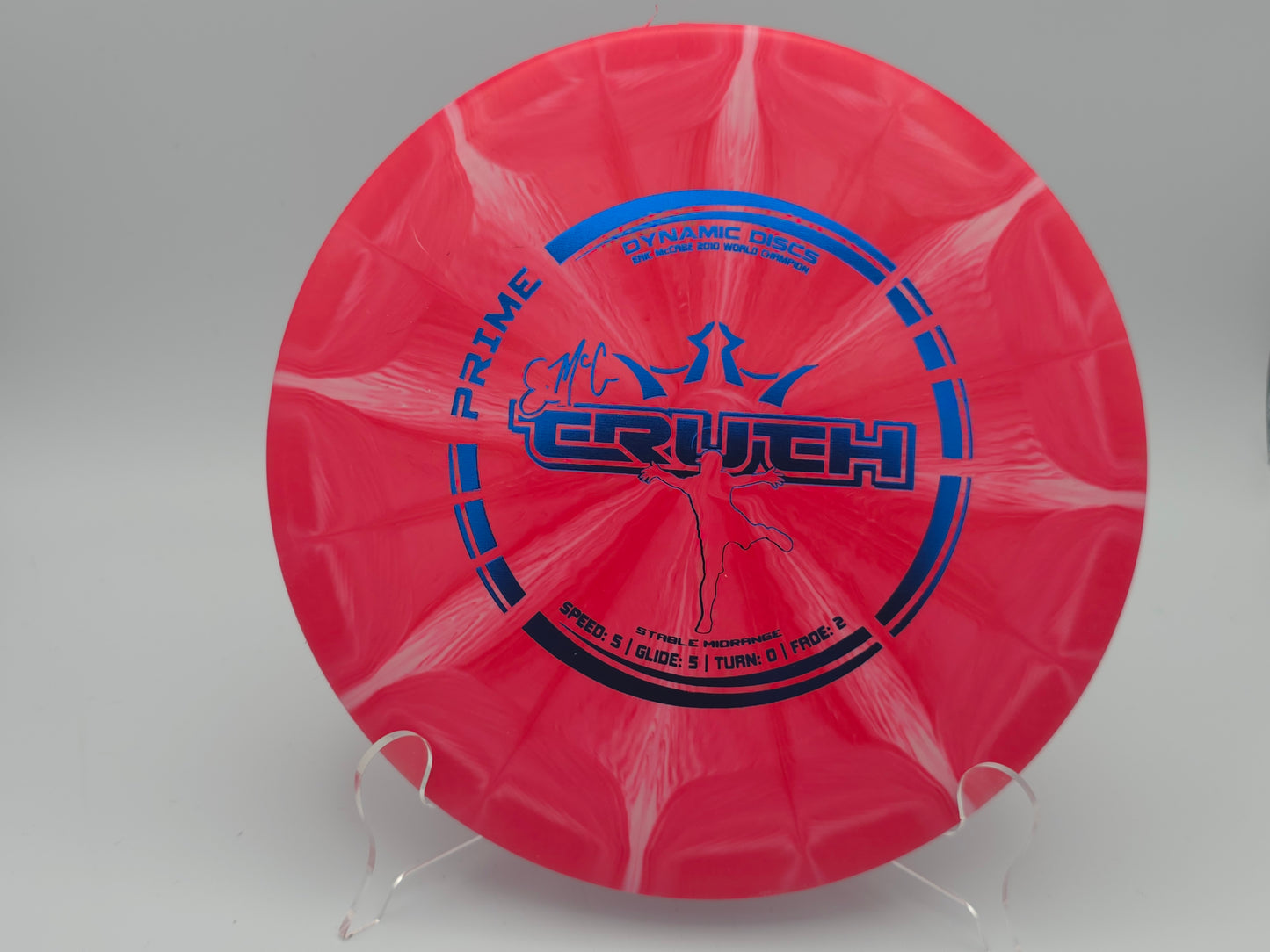 Dynamic Discs Prime Burst EMac Truth / Red/White / 177+g | 5/5/0/2