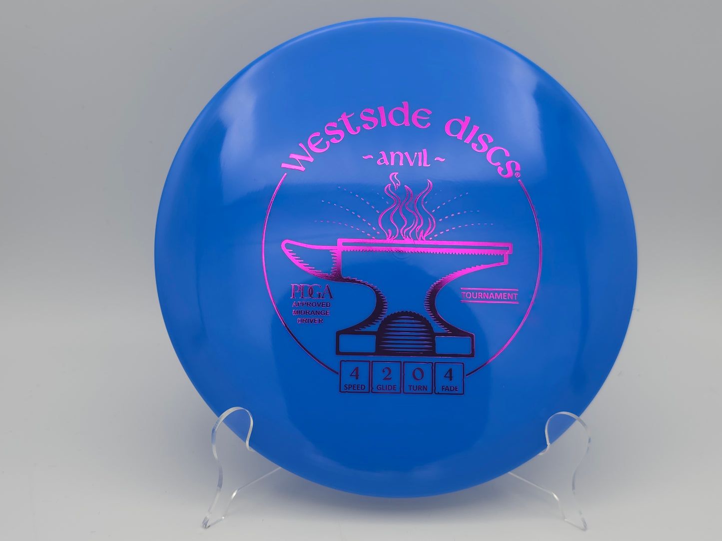 Westside Discs / Tournament Anvil / Blue / | 4/2/0/4