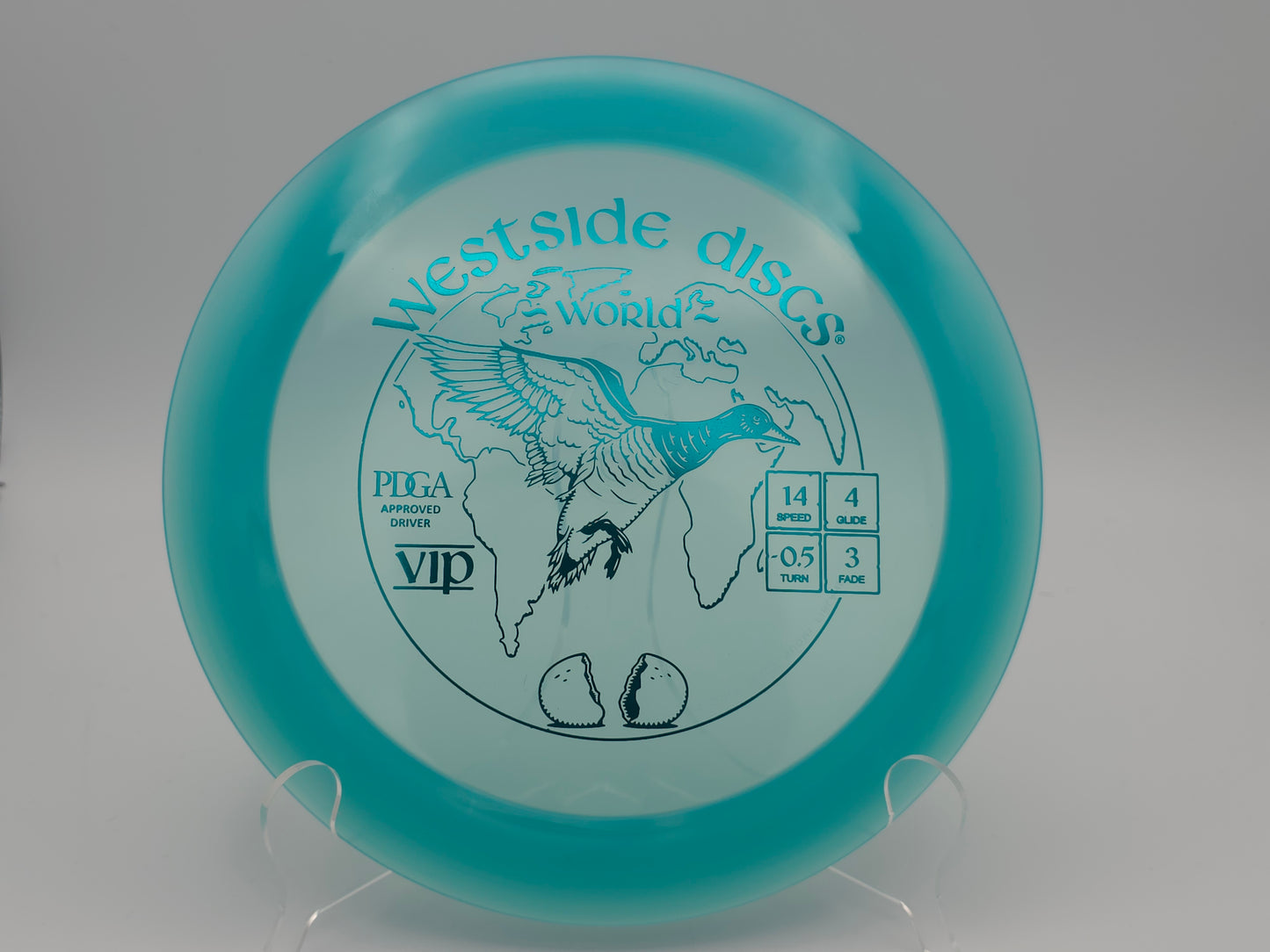 Westside Discs / VIP/ World / Turquoise / | 14/4/0/3