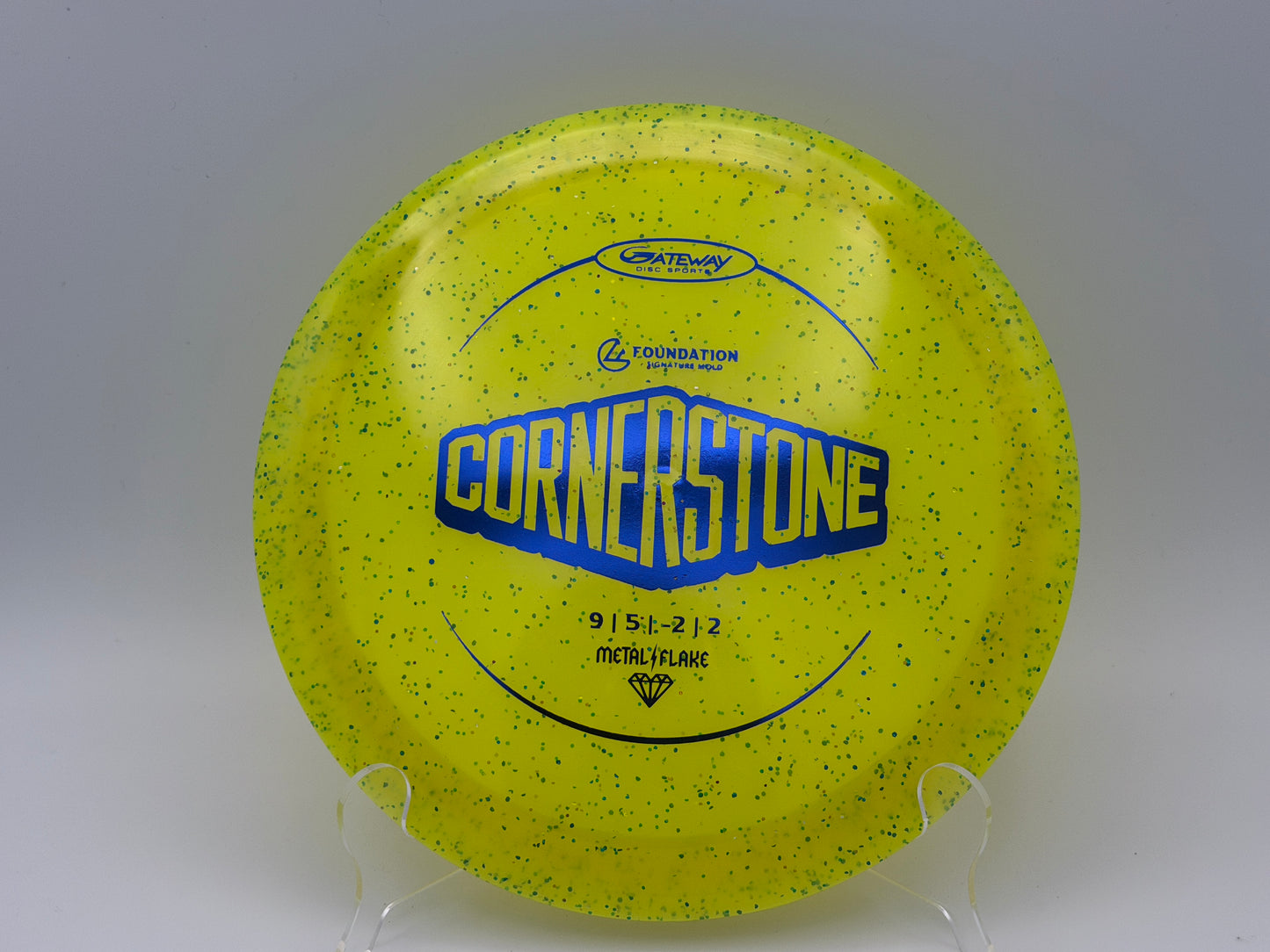 Gateway/Foundation Cornerstone | Diamond Metal Flake | 9/5/-2/2