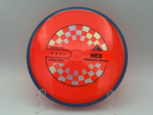 Axiom Discs Hex Neutron | 5/5/-1/1