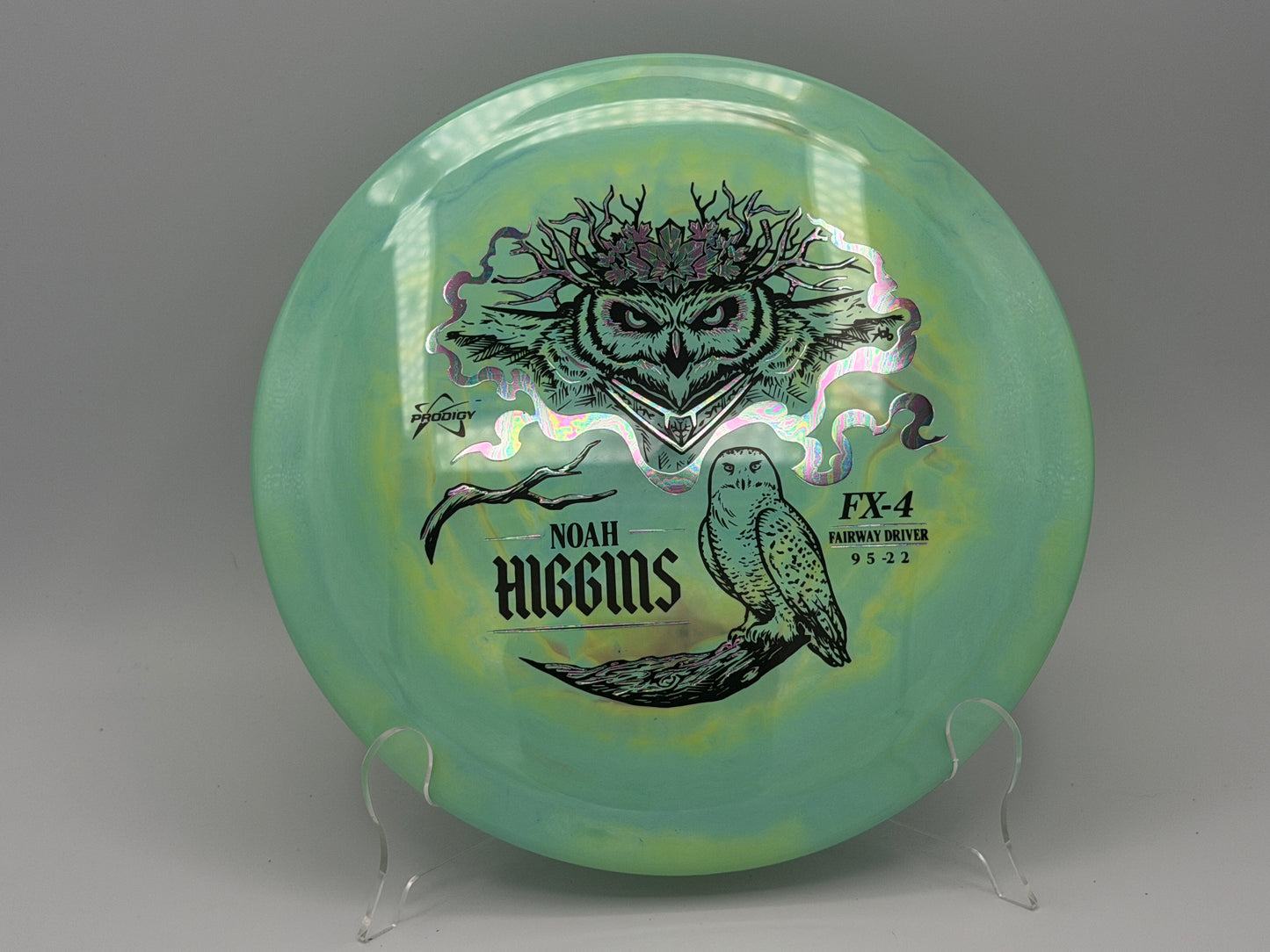 Prodigy |Noah Higgins| FX-4 Fairway Driver| 500 Spectrum Plastic | 9/5/-2/2