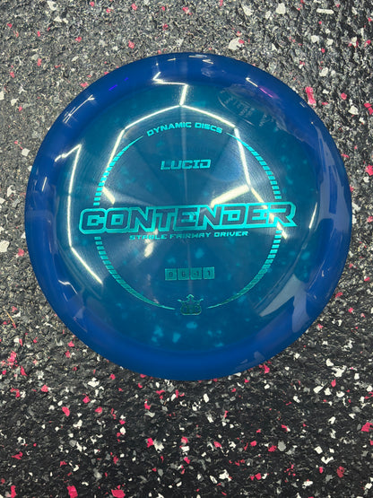 9/6/-1/1 Dynamic Discs Contender - Lucid Plastic