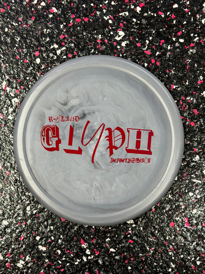 Infinite Discs Glyph | 1/5/0/1 | Rubber blend | Flake Glow C