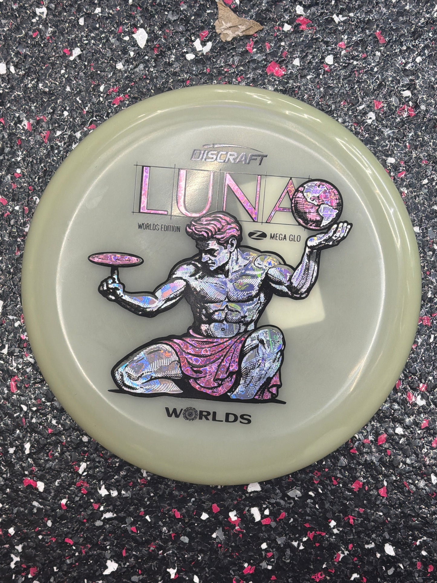 3 | 3 | 0 | 3 Discraft Luna Worlds Edition Z Mega Glow