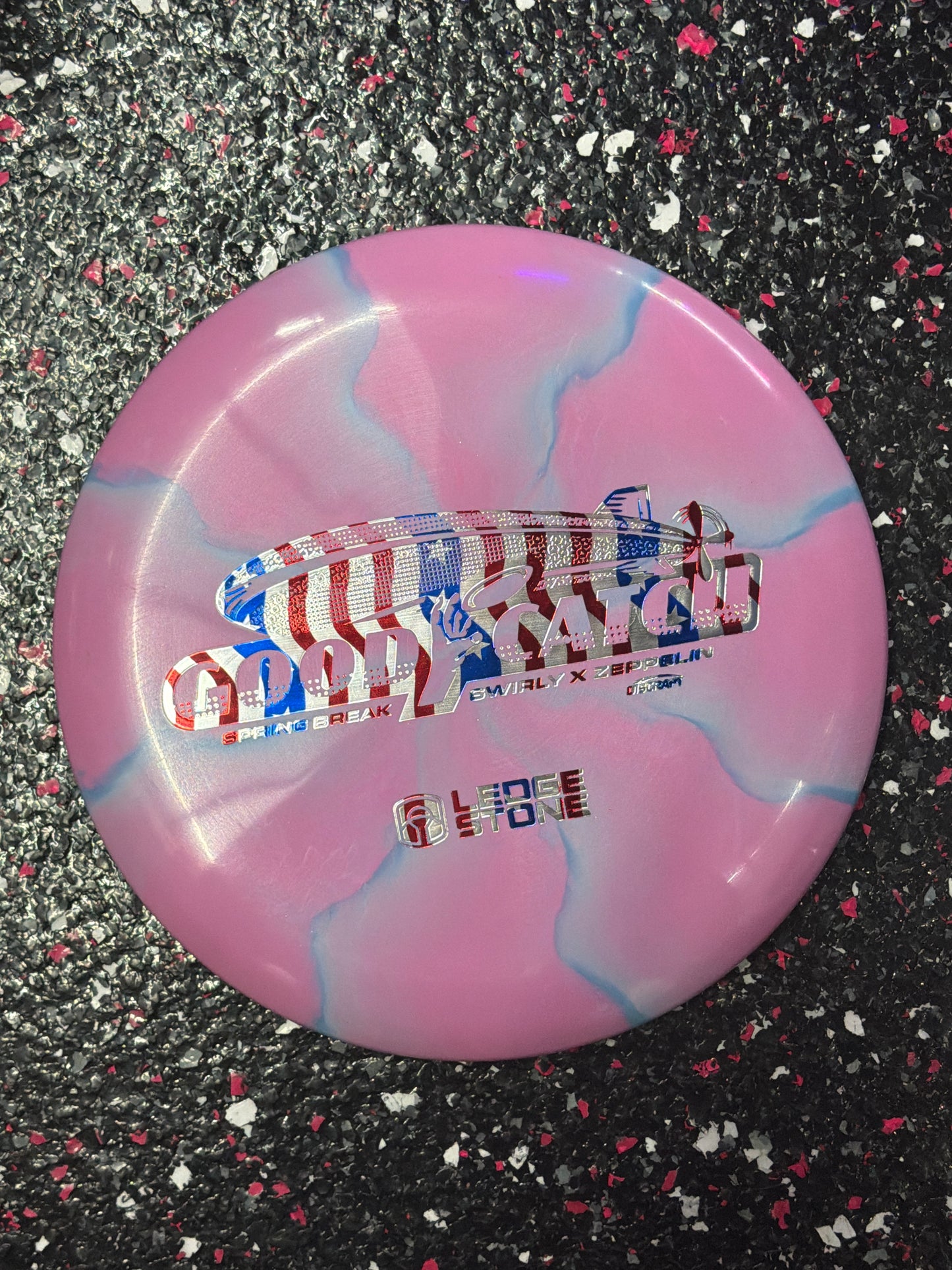 1 | 7 | 0 | 0 Discraft Zeppelin Good Catch Ledgestone