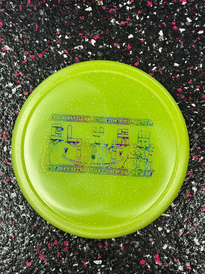 Infinite Discs Glyph | 1/5/0/1 | Rubber blend | Flake Glow C