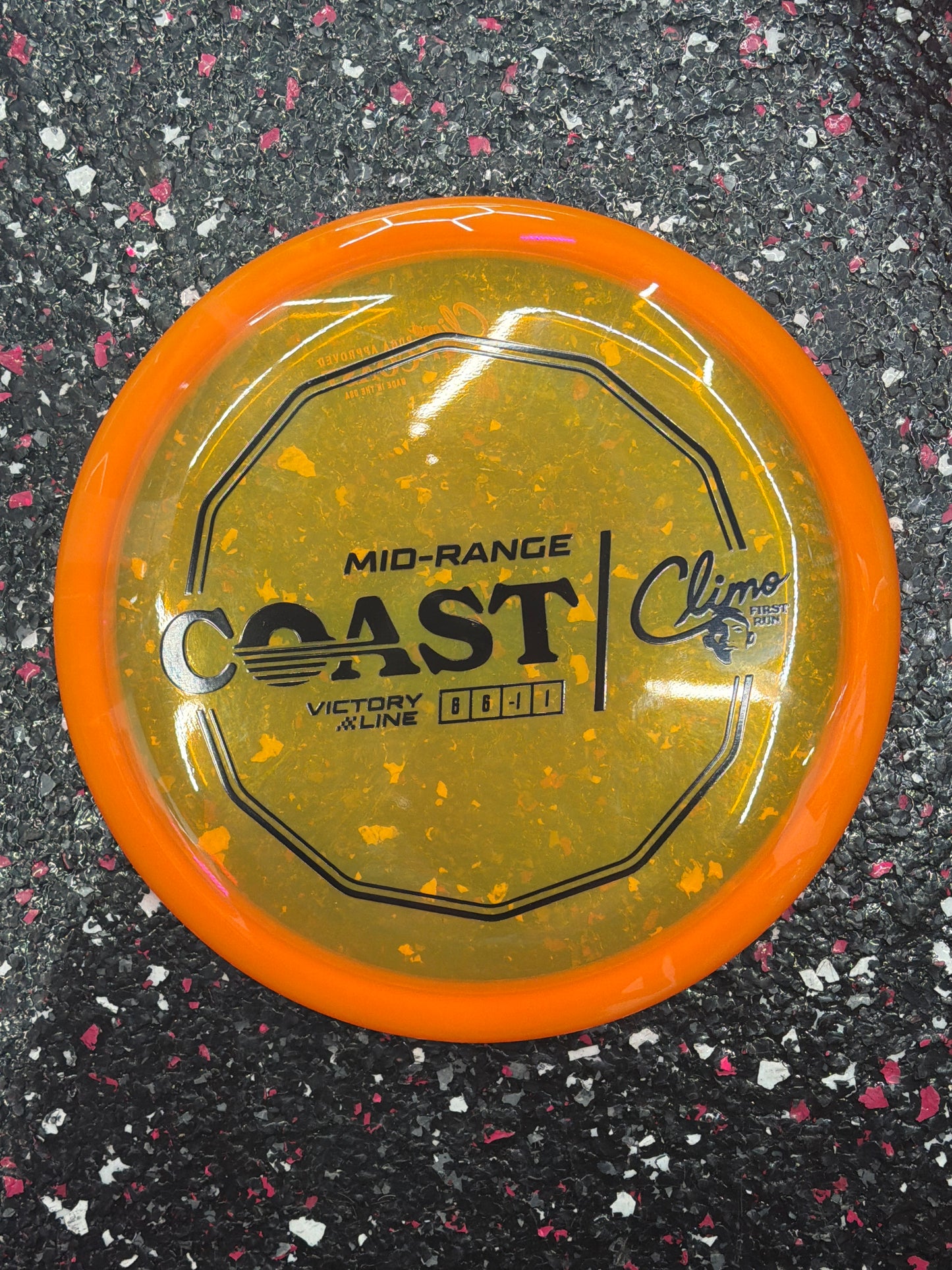 6/6/-1/1 Climo Discs Coast FIRST RUN- Victory Line