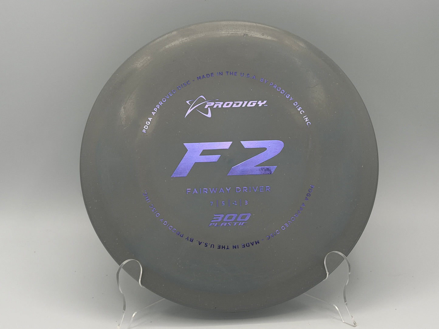 Prodigy |F2 Fairway Driver| 300 Plastic | 7/5/-1/3