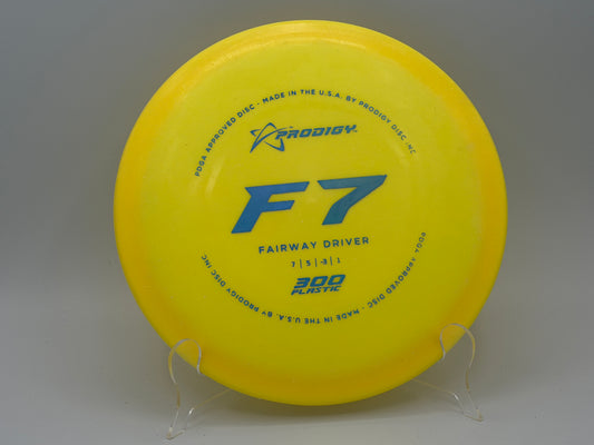 Prodigy | F7 Fairway Driver| 300 Plastic | 7/5/-3/1