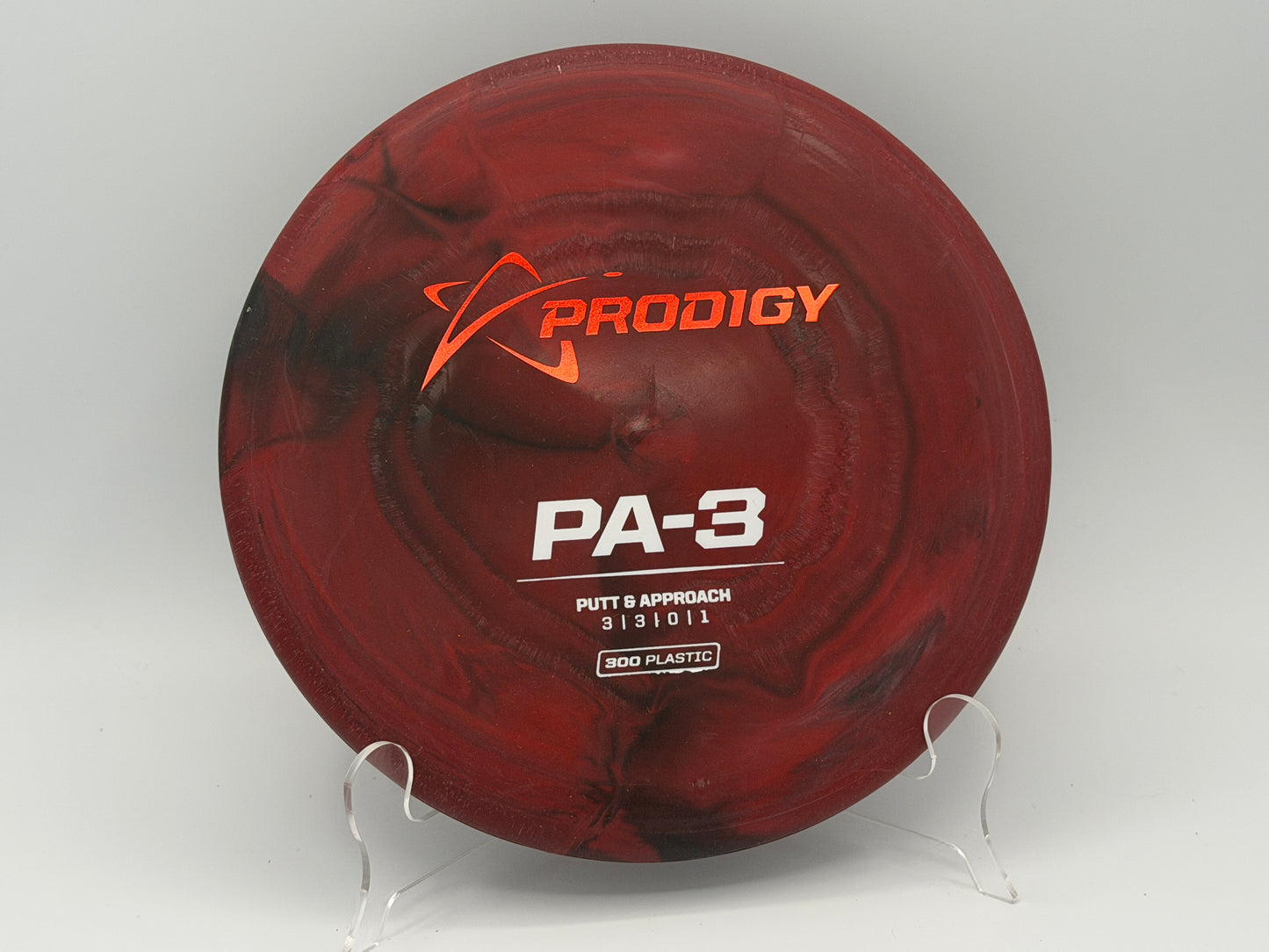 Prodigy| PA-3 |Putt & Approach| 300 Plastic | 3/3/0/1