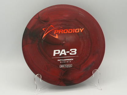 Prodigy| PA-3 |Putt & Approach| 300 Plastic | 3/3/0/1