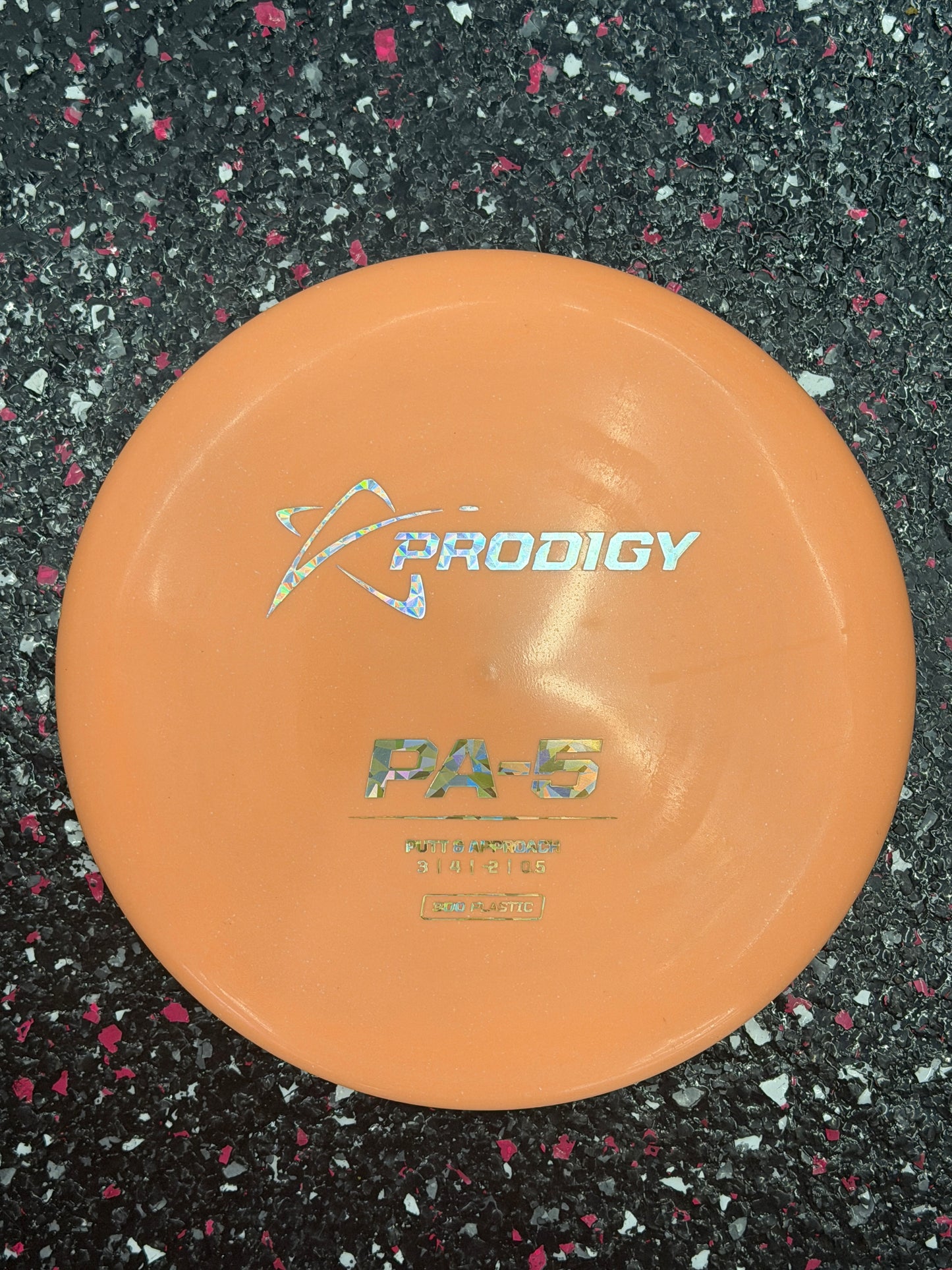 Prodigy | PA-5| 300 Plastic | Putter | 3/4/-2/0