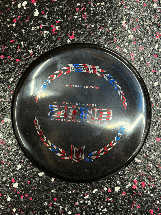 Discraft Zone | 4/3/0/3 | Midnight Shimmer Elite Z Paul Ulibarri Victory Edition