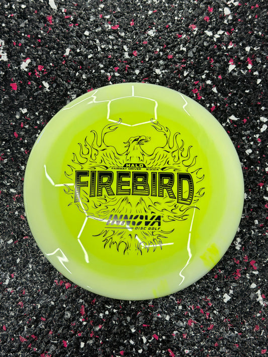 Innova | Firebird| 9/3/0/4 | Halo-Star | Proto glow Tour Series Fairway Driver|