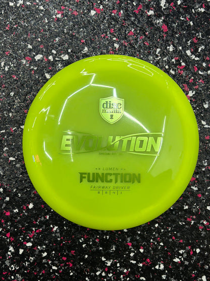 Disc Mania | Evolution Lumen| Fairway Driver | Function| 8/6/-4/1