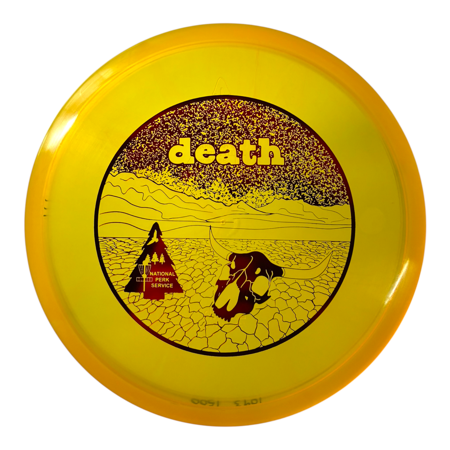 National Perk Service Death | Wind | Canary/Blood Red 177g (First Run)