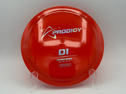 Prodigy |D1 Distance Driver| 400 Plastic | 12/5/0/4