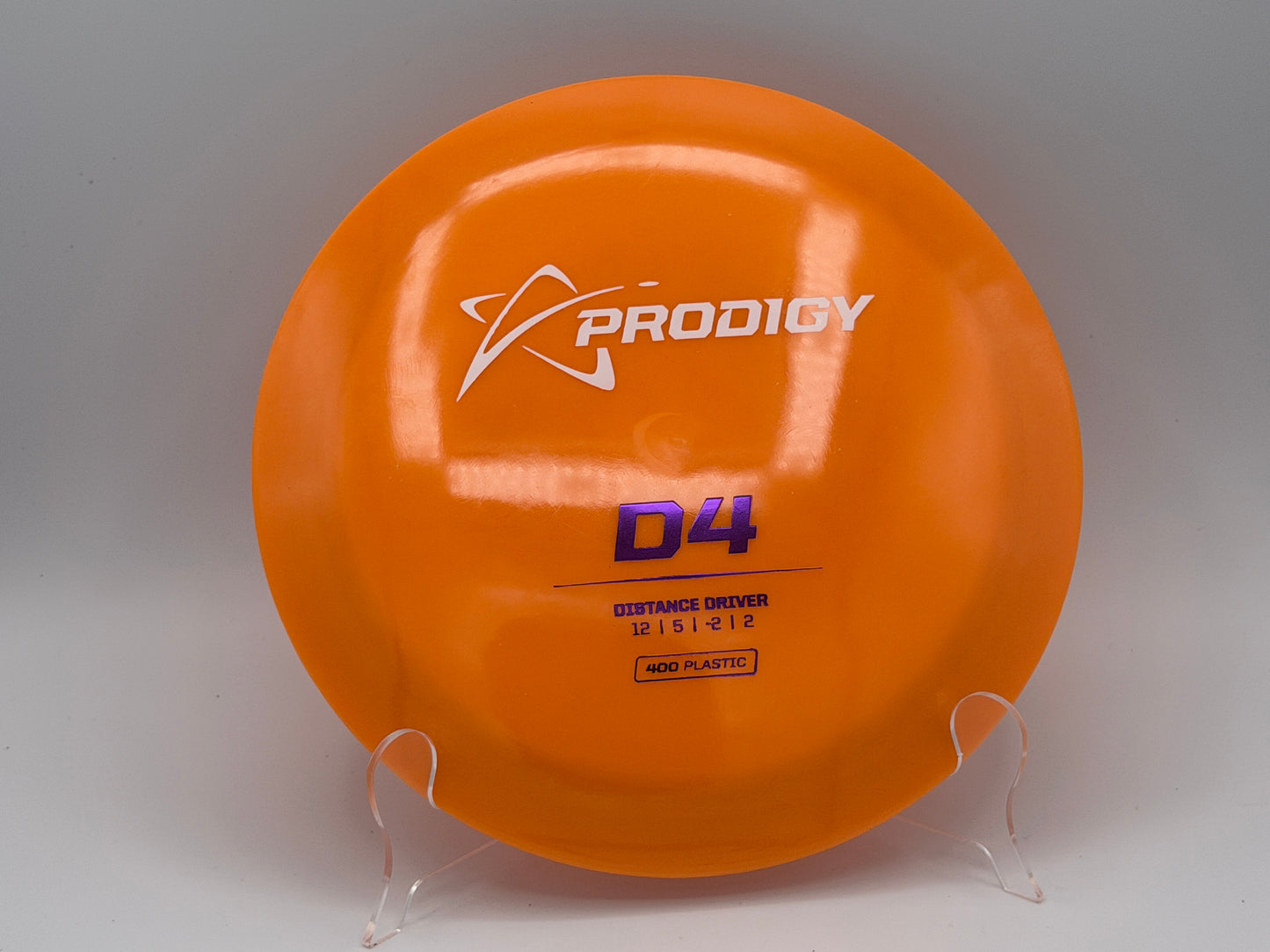 Prodigy |D4 Distance Driver | 400 Plastic | 12/5/-2/2