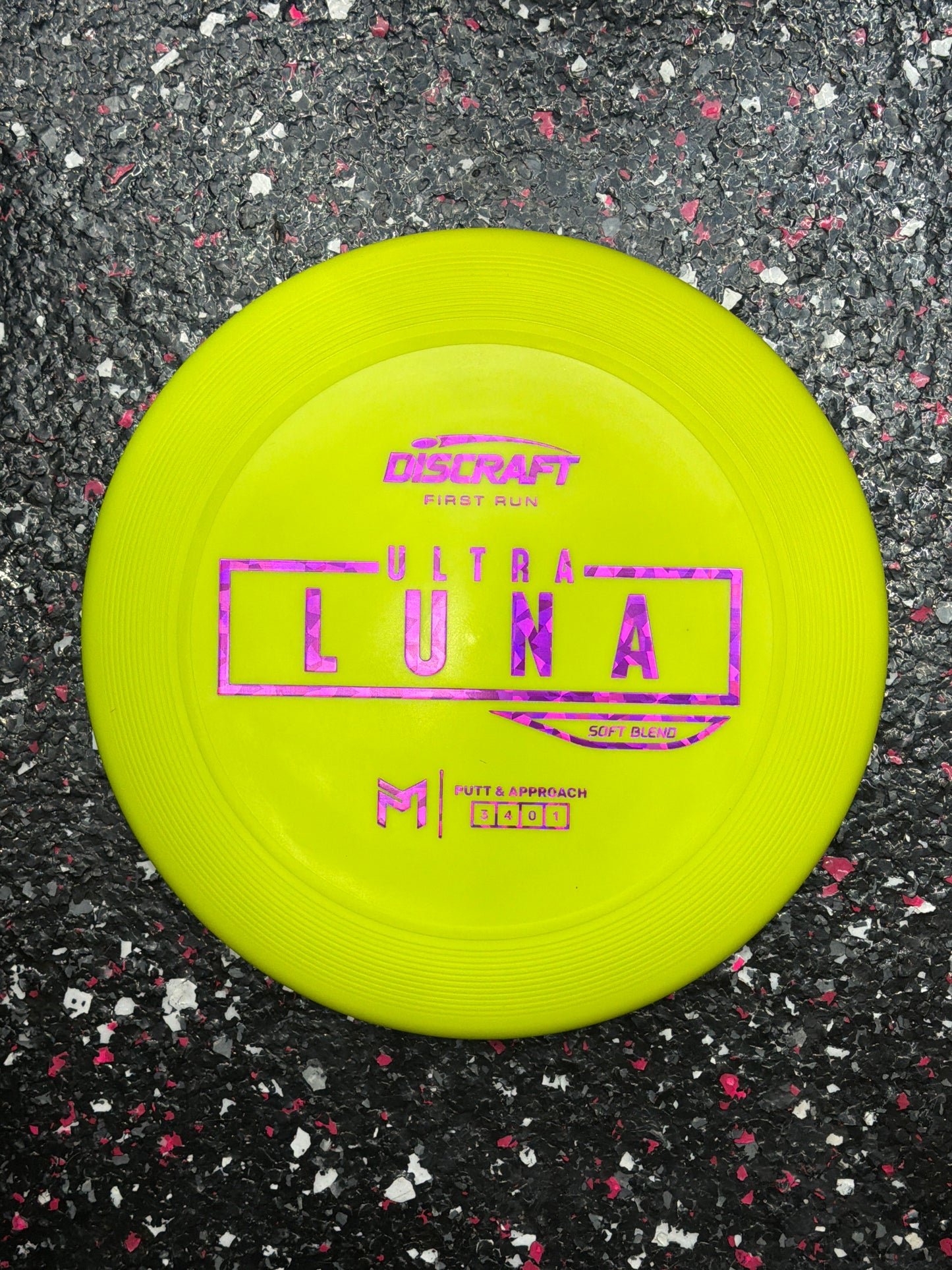 3/4/0/1 Paul McBeth First Run Ultra Luna soft blend