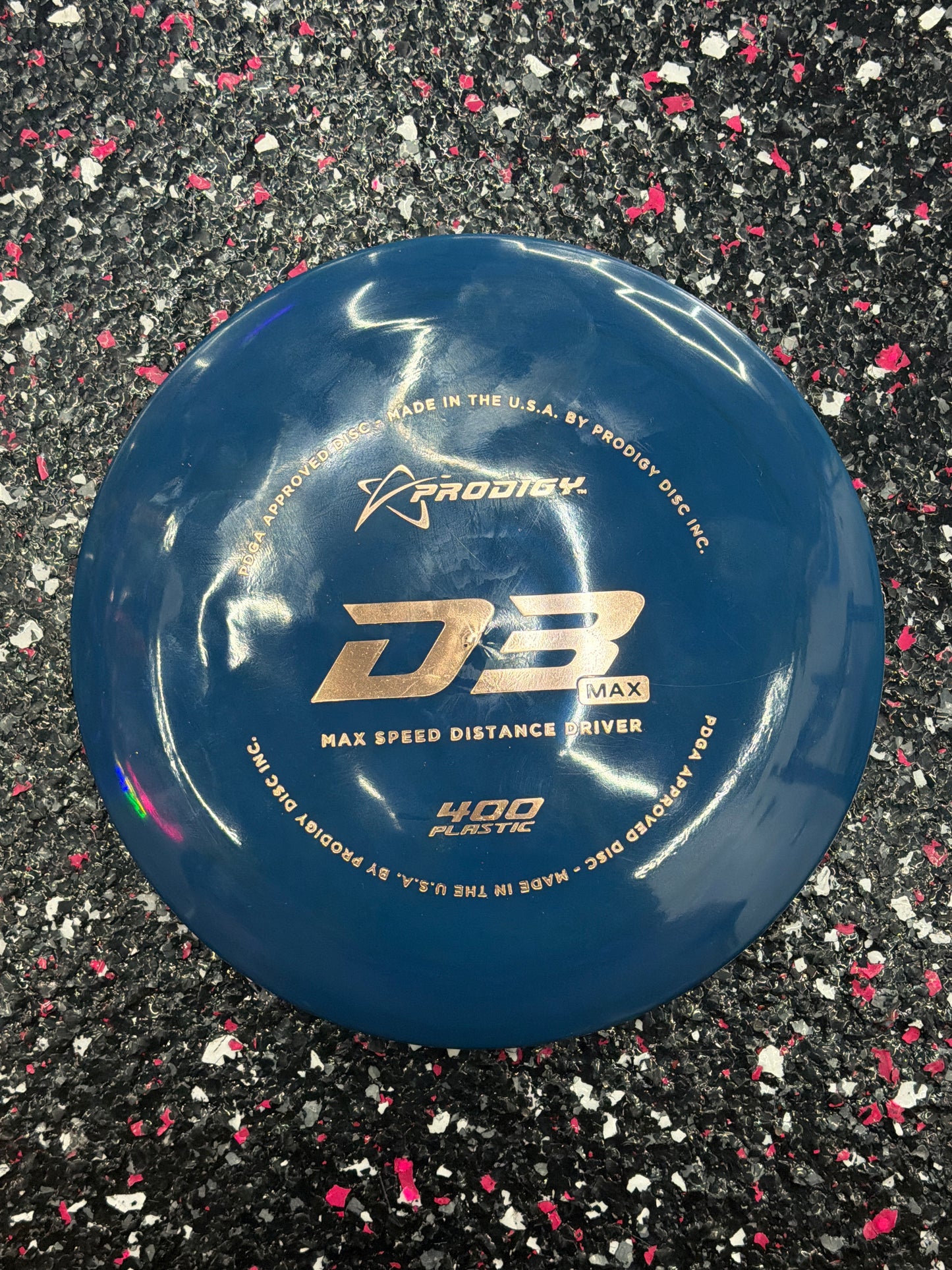 Prodigy D3 Max - 400 Plastic - Blue (173-174g) - 12/6/-2/2