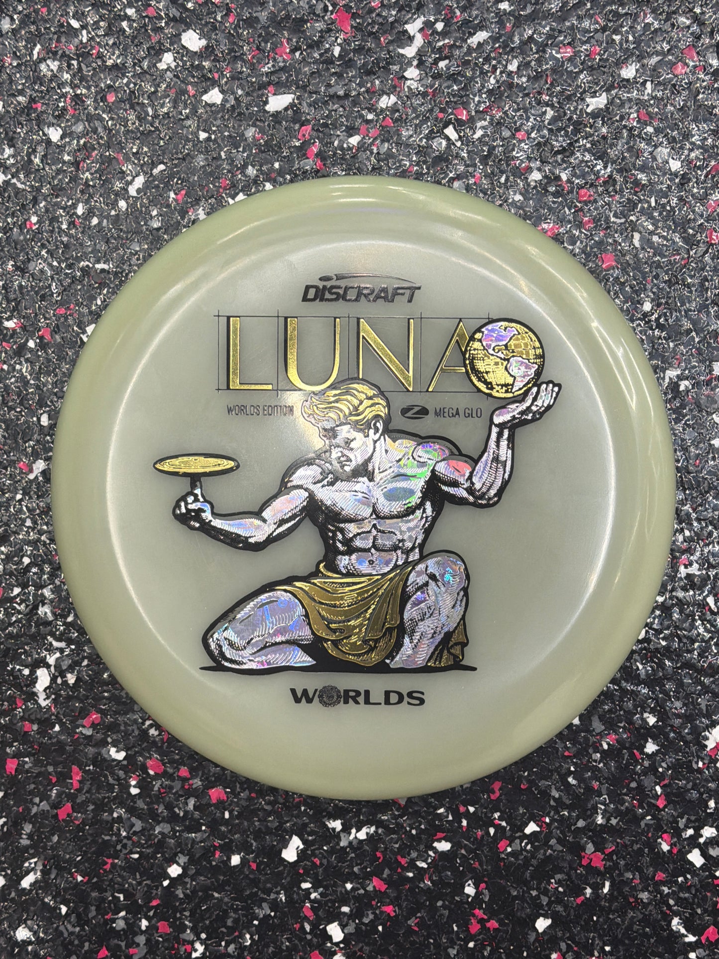 3 | 3 | 0 | 3 Discraft Luna Worlds Edition Z Mega Glow