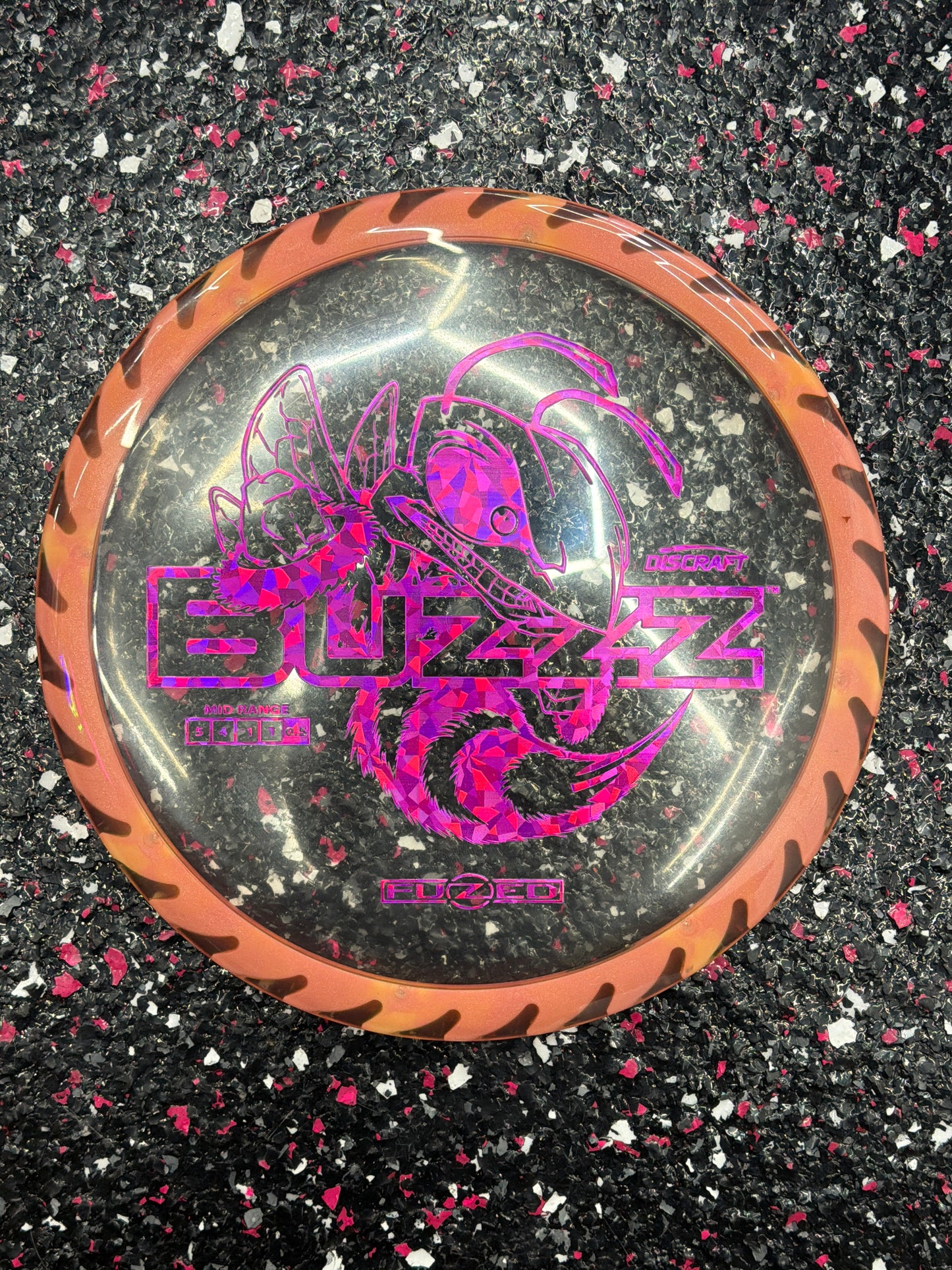 Discraft Buzzz | Fuzed Z BuzzzSaw |Tour Series Stiff CryZtal 5/4/-1/1