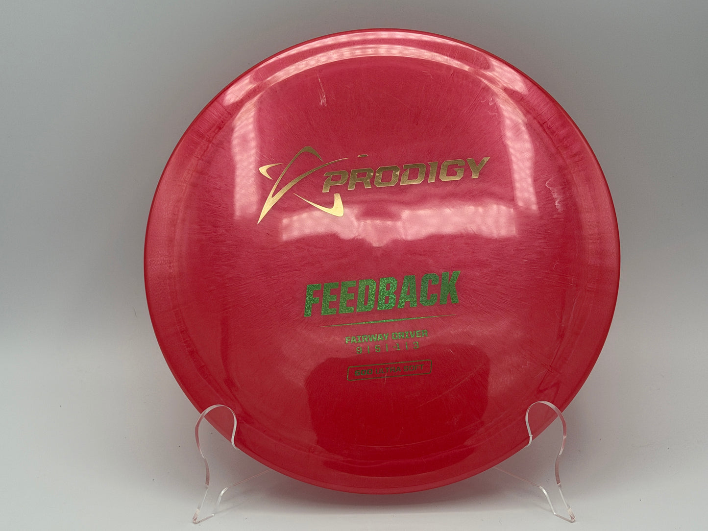 Prodigy| Feedback Fairway Driver| 500 Plastic | 9/5/-1/3