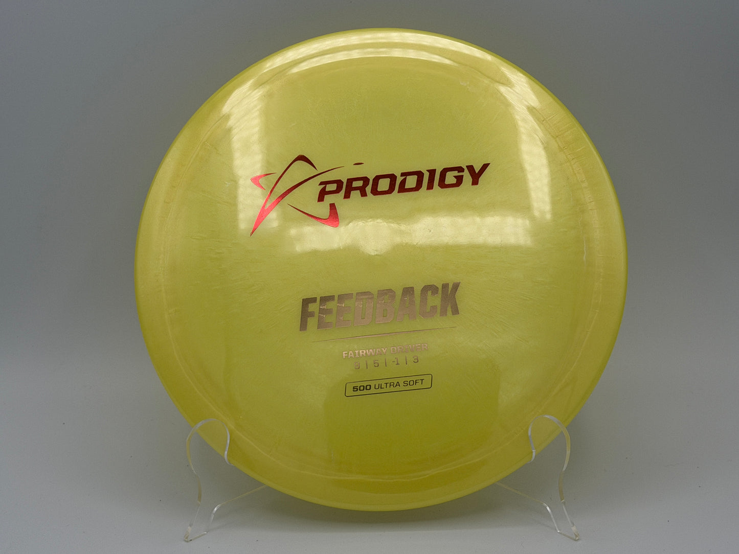 Prodigy| Feedback Fairway Driver| 500 Plastic | 9/5/-1/3