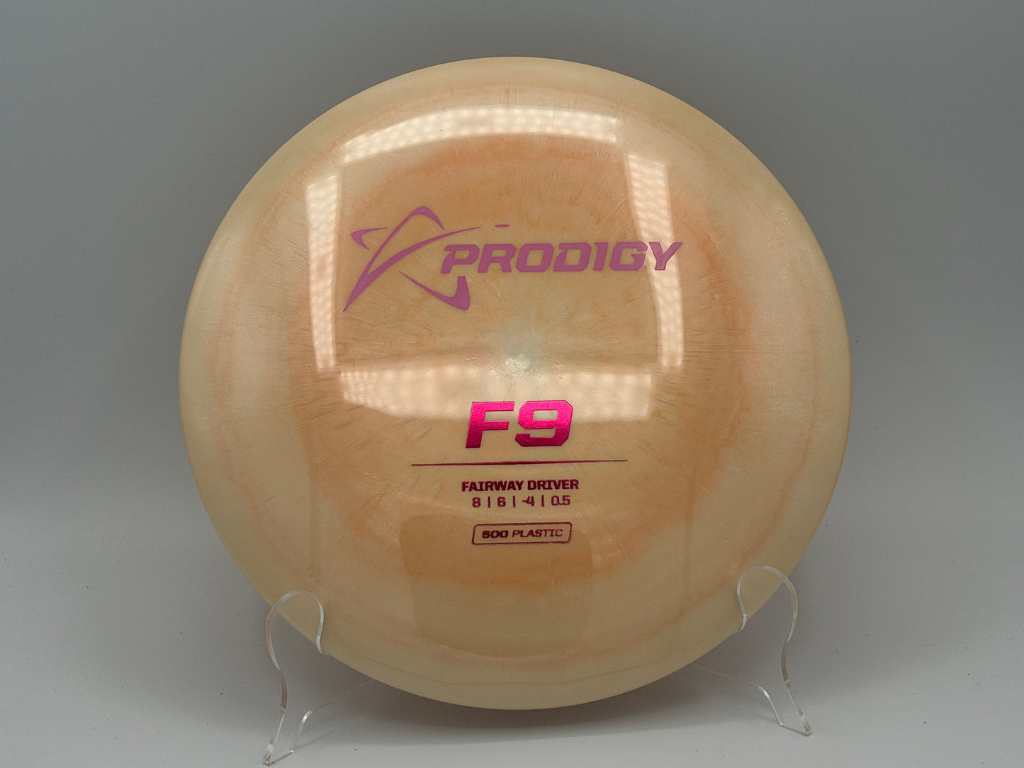 Prodigy| F9 Fairway Driver| 500 Plastic | 8/6/-4/0.5