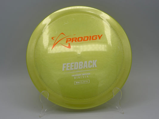 Prodigy| Feedback Fairway Driver| 500 Plastic | 9/5/-1/3