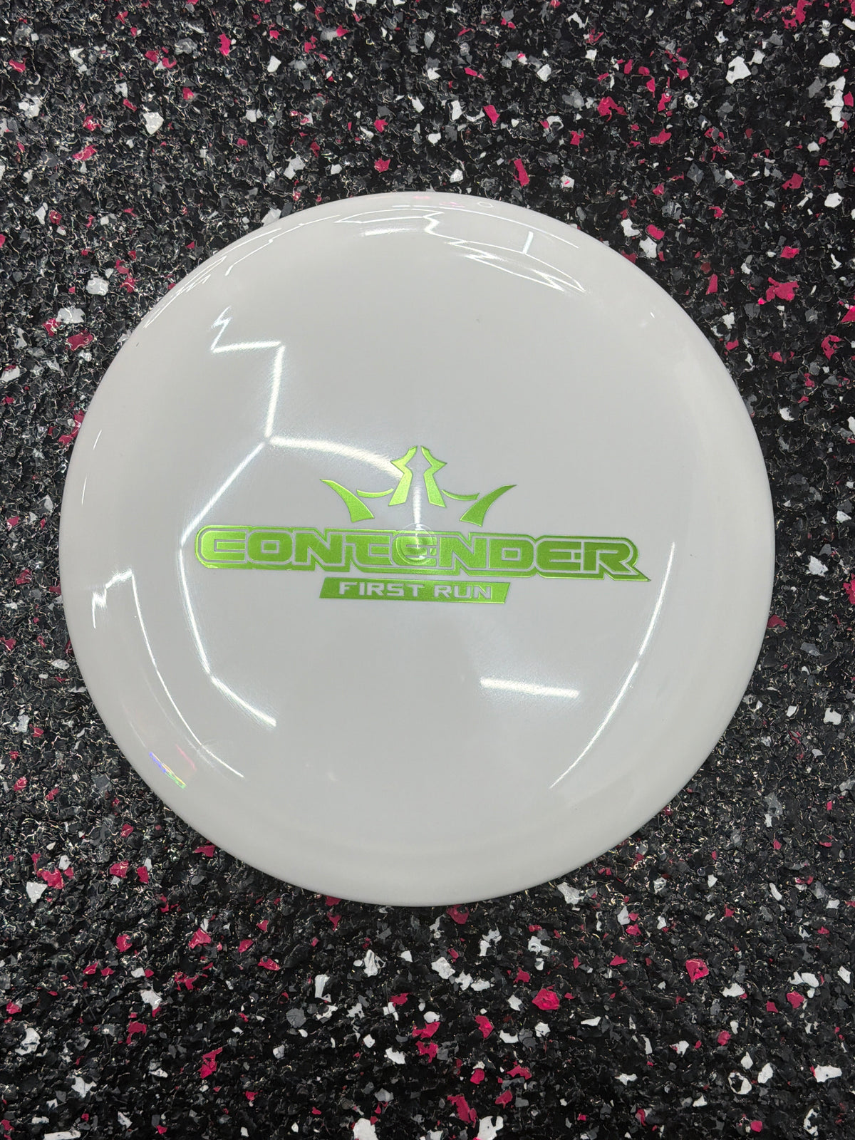 Dynamic Discs Fuzion Contender - First Run | 9 / 6 / -1 / 1