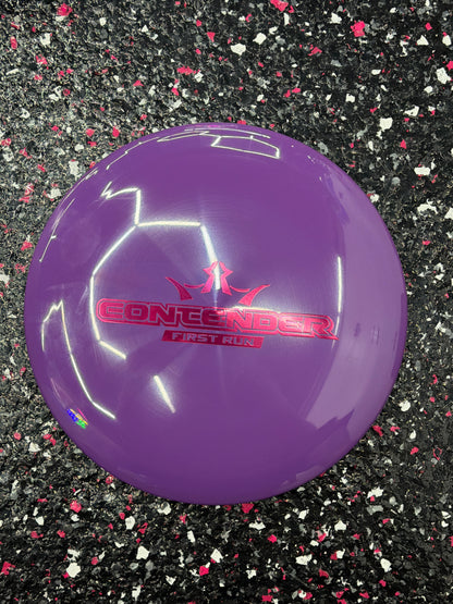 Dynamic Discs Fuzion Contender - First Run | 9 / 6 / -1 / 1