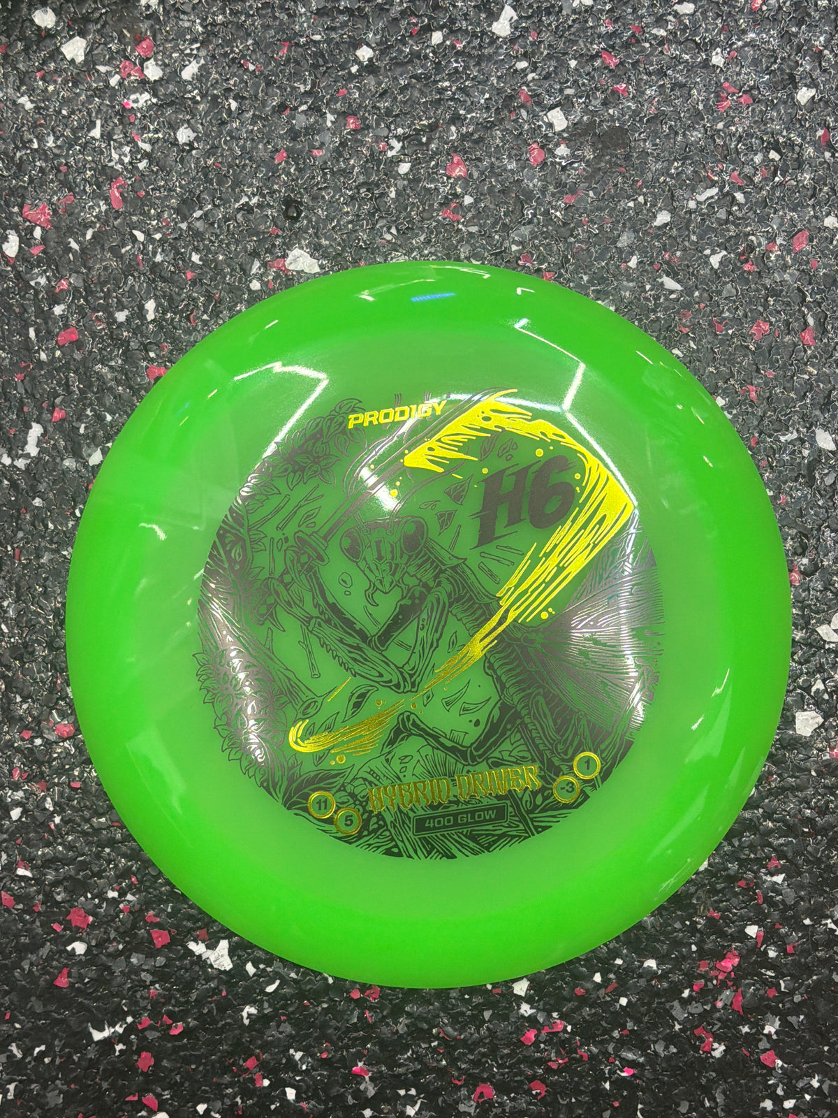 Prodigy | H6| 400 Glow Plastic| Driver| 11/5/-3/1