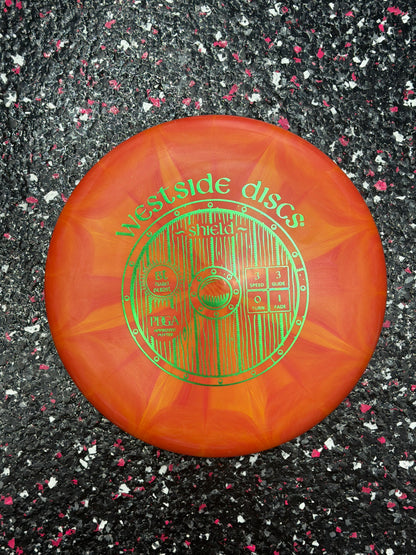 Westside Discs / BT Hard Burst Shield / Red/Yellow / | 3/3/0/1