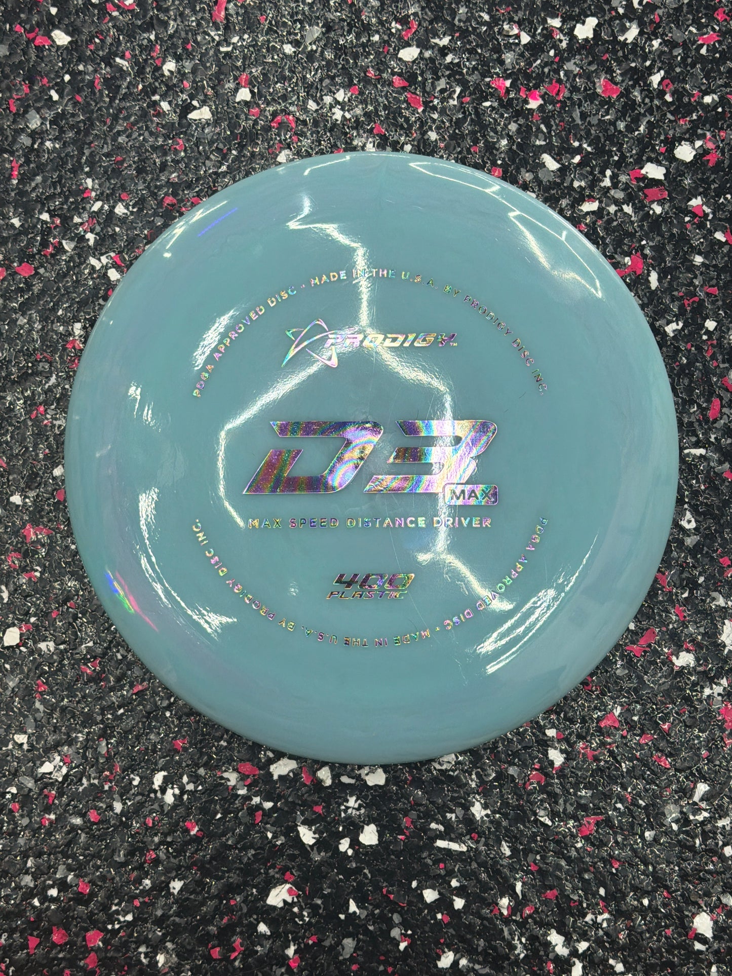Prodigy D3 Max - 400 Plastic - Blue (173-174g) - 12/6/-2/2
