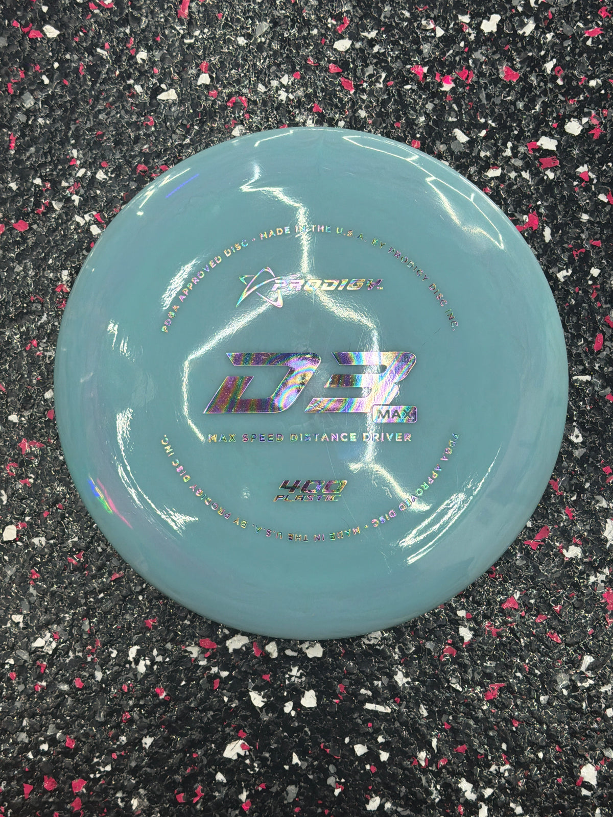 Prodigy D3 Max - 400 Plastic - Blue (173-174g) - 12/6/-2/2