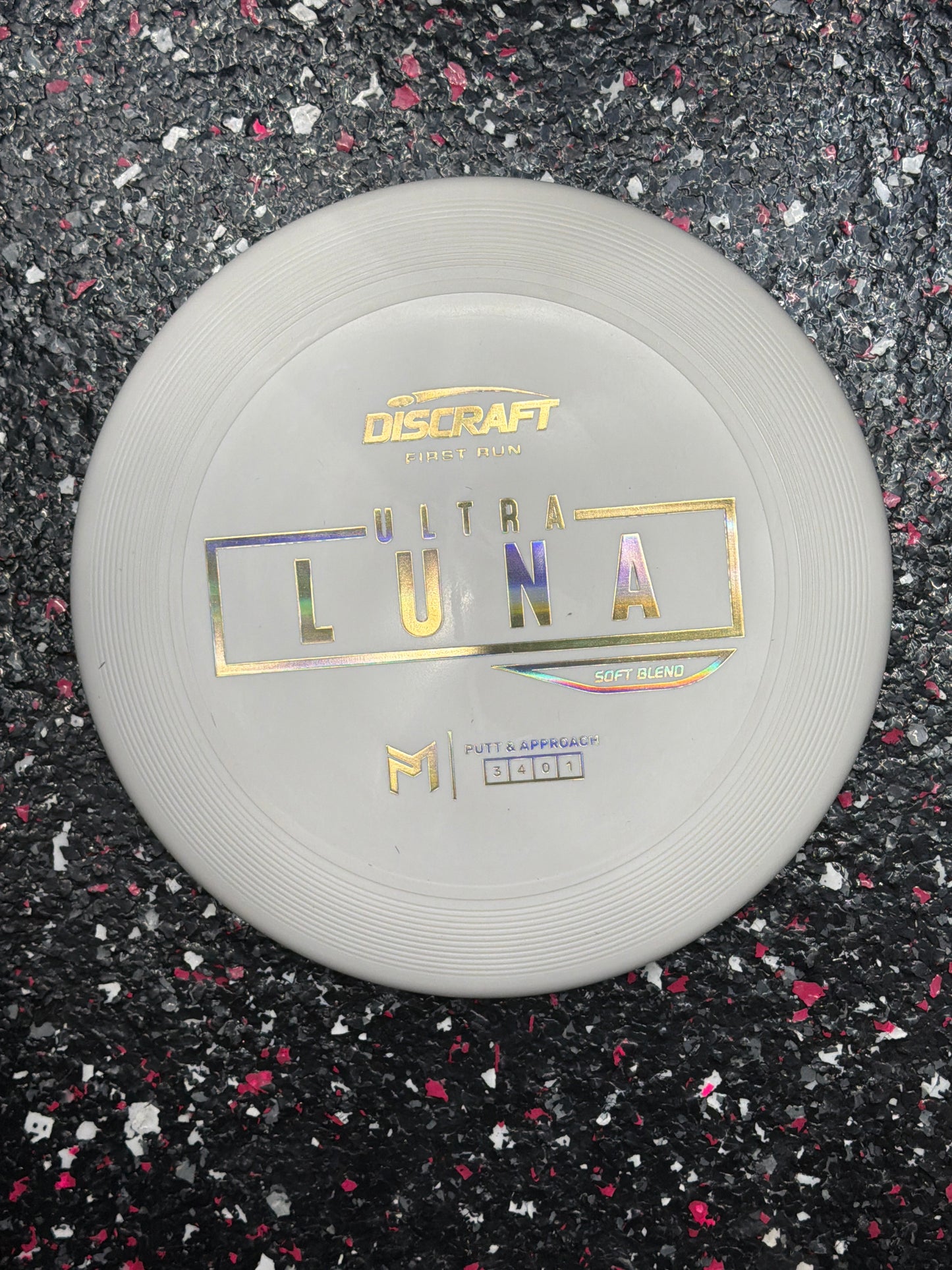 3/4/0/1 Paul McBeth First Run Ultra Luna soft blend