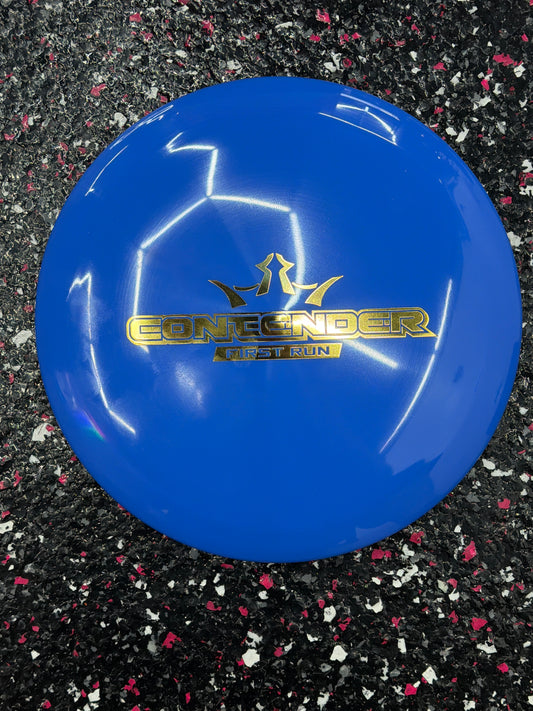Dynamic Discs Fuzion Contender - First Run | 9 / 6 / -1 / 1