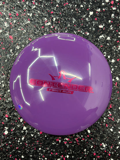 Dynamic Discs Fuzion Contender - First Run | 9 / 6 / -1 / 1