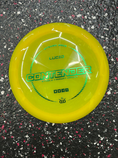 9/6/-1/1 Dynamic Discs Contender - Lucid Plastic