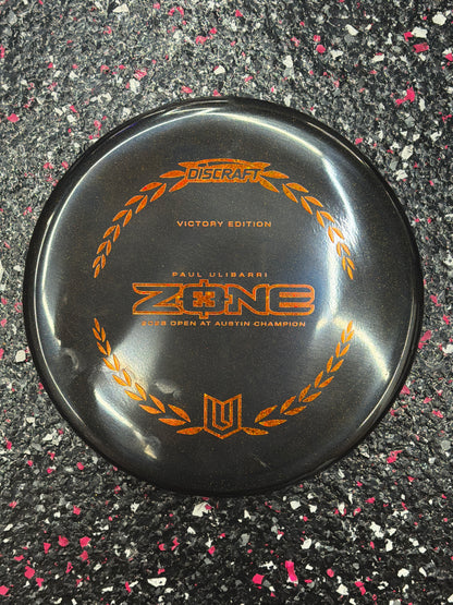 Discraft Zone | 4/3/0/3 | Midnight Shimmer Elite Z Paul Ulibarri Victory Edition