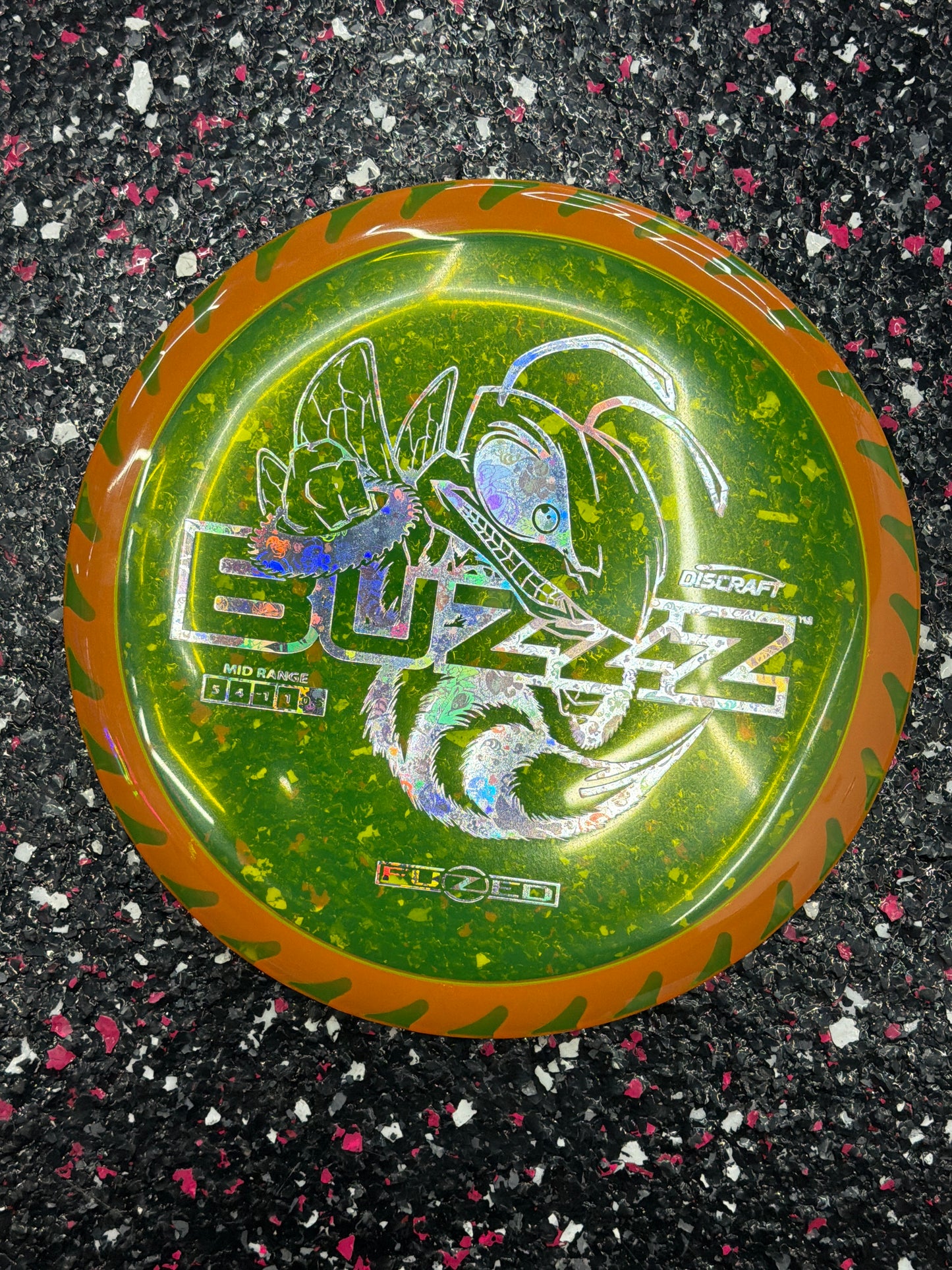 Discraft Buzzz | Fuzed Z BuzzzSaw |Tour Series Stiff CryZtal 5/4/-1/1