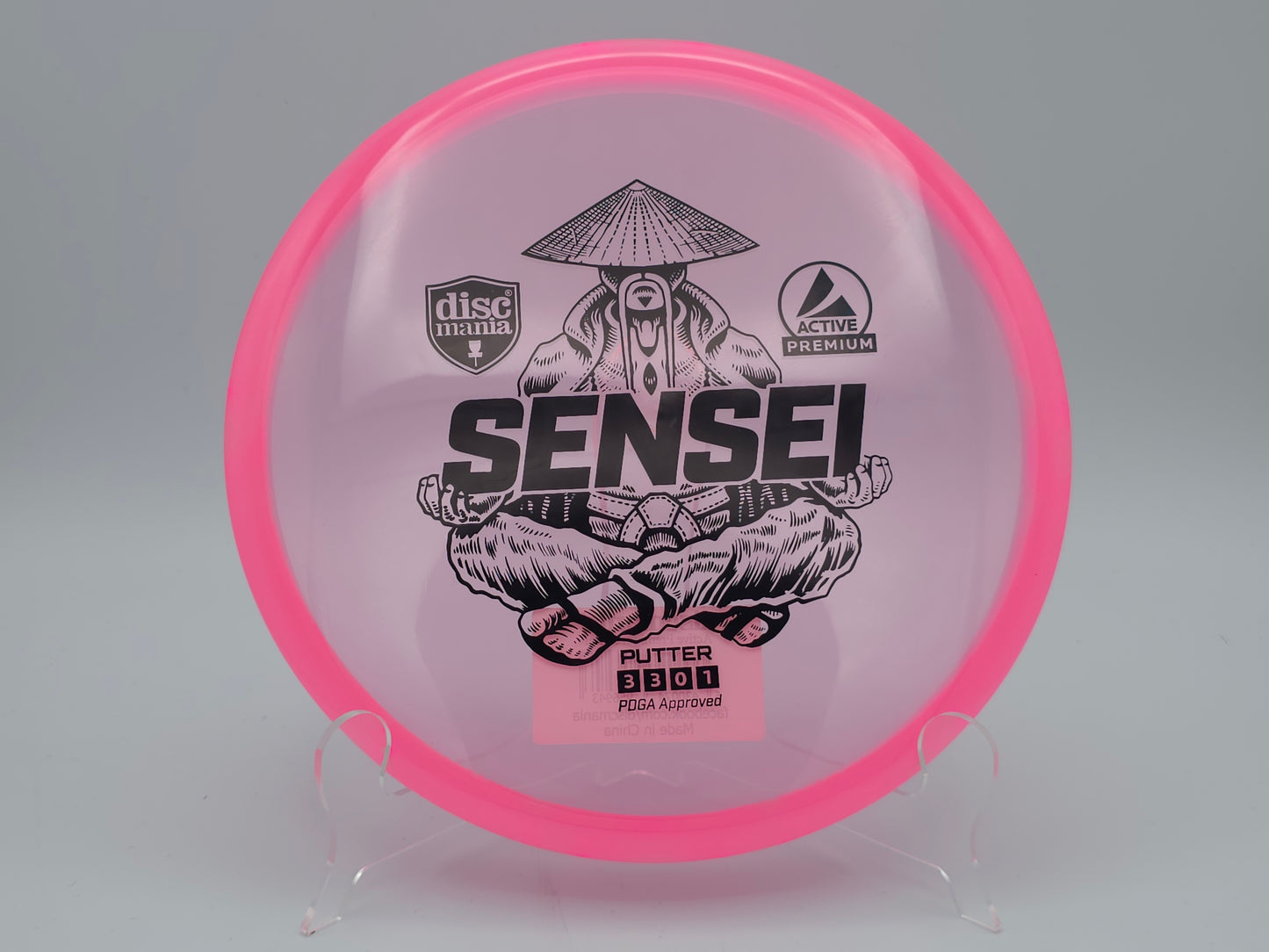 Discmania / Active Premium Sensei / Pink / | 3/3/0/1