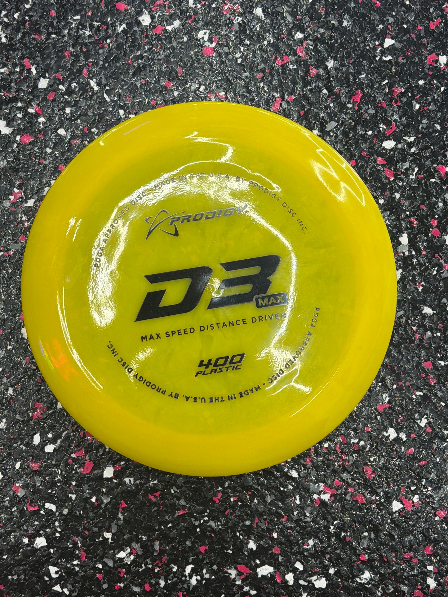 Prodigy D3 Max - 400 Plastic - Blue (173-174g) - 12/6/-2/2