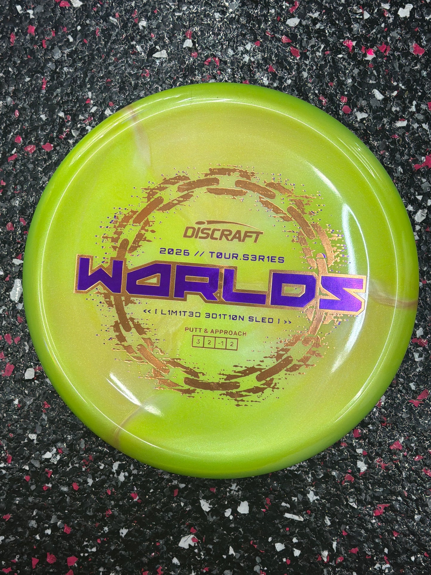 Discraft | Sled | Putt & Approach | ESP | Tour Series | 3/2/-1/2