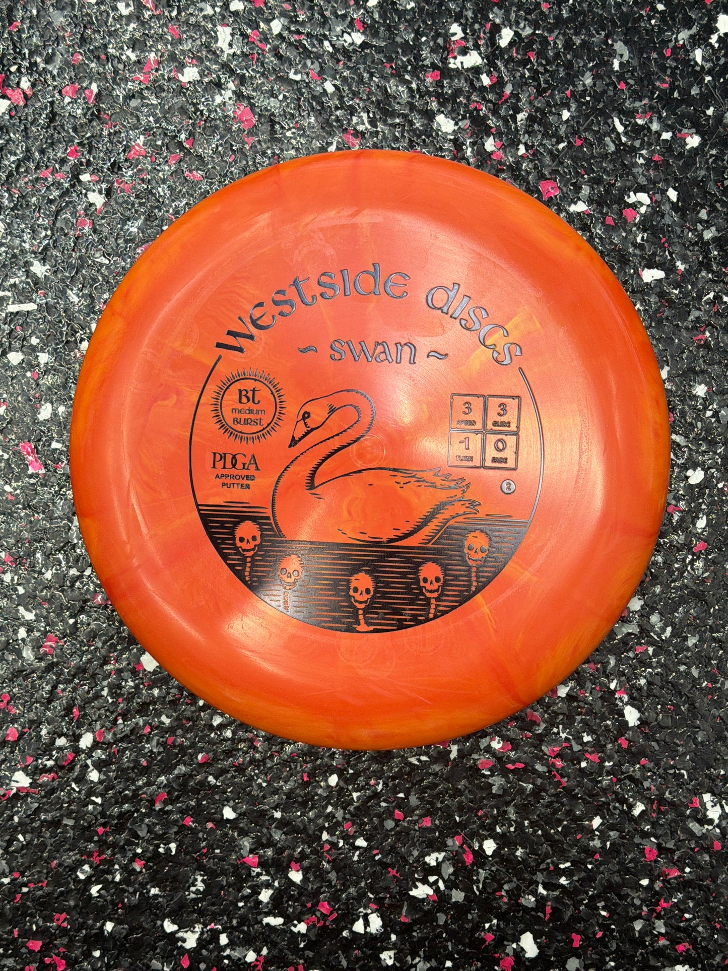 Westside Discs / BT Medium Burst / Swan / Red/Yellow / | 3/3/-1/0